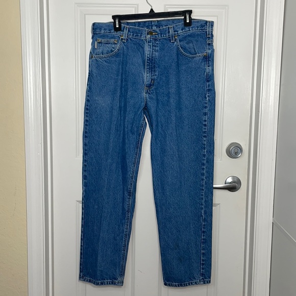 Carhartt Men’s Relaxed Fit Jeans 38 x 30 - Picture 7 of 8